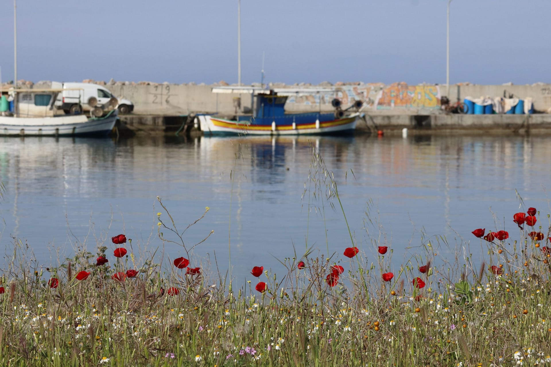 Nea Plagia harbour
